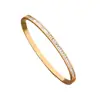 Temperamento Japonês e Coreano Diamante Quadrado Versão Fina Fivela Escondida Moda Pulseira para o Dia a Dia Moda Feminina com Pulseira de Diamante Atacado