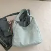 Bolsa de Lona Estilo Ins Coreano para Mujer Bolso de Hombro 2025 Otoño Gran Capacidad Viaje Ligero Casual Ropa de Trabajo Bolso Tote