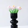 Flor Artificial Tulipán Baishun Ramo de Flores Falsas para Boda Accesorio para Fotografía Decoración de Sala de Estar en Casa Simulación