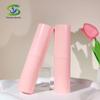 Venta Directa de Fábrica Tubo Vacío Rosa Cilíndrico para Fideos Gruesos Tubo Grueso para Corrector Contouring Alto Brillo Material de Empaque para Maquillaje
