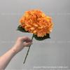 Hortensia hidratante de tacto real, decoración de boda, exhibición floral suave para hotel, decoración de mesa de sala de estar, fotografía de flores falsas