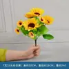 Flores de rosa simuladas, accesorios de baile, ramo para sostener, ramo de lirios para coro, flor estilo entrada deportiva