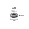 Plata de Ley S925 Espaciador de Engranaje Viejo Espaciador Dorado Antiguo Material para Pulsera Wenwan DIY Pulsera Accesorios de Plata