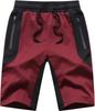 Comércio Transfronteiriço Shorts Esportivos de Malha de Algodão Masculino de Verão AliExpress Shorts Casuais de Cinco Pontos para Praia