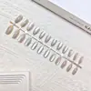 Tiras de Unha Vestíveis Eletrodepositadas Ultravioleta Olho de Gato, 30 Peças, Tiras de Unha Vestíveis Codificadas, Tiras para Atacado, Tiras de Unha Pré-Fabricadas Personalizadas