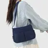 Bolso bandolera casual transfronterizo, bolso de mujer multicapa, nuevo bolso de tela de nailon ligero, bolso de hombro bandolera versátil, moderno y a la moda