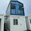 Casa Contêiner com Telhado Pontiagudo, Casa Móvel, Escritório Temporário, Casa Habitável, Casa Pré-fabricada, Estrutura de Casa para Ferramentas Externas