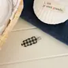 Pinzas para el cabello sin costuras de estilo coreano Ins, coloridas, a cuadros, para niñas, pinzas laterales versátiles, pinzas de moda para el flequillo, pinzas de pico de pato simples