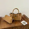 Bolso de Mano de Gamuza Color Otoño Maillard para Mujer, Retro de Nicho Francés, Terciopelo, Lujo Ligero, Versátil, de Hombro, Cruzado
