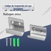 Jinrongda Gancho de Aço para Exibição de Azulejos Extra Grande Gancho de Aço Gancho Único Pingente Atacado