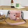 Bolsa de Tela de Nylon para Mujer Estilo Nuevo Ligera y de Alta Gama Casual Bolso de Hombro Estilo Japonés de Nicho Bolso Cruzado Versátil para Mujer al Salir