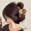 Grampo de Cabelo Grande para Cabelos Grossos, Grampo para Coque Primavera e Verão, Grampo Tubarão, Fixação Poderosa, Presilha de Cabelo Fosca, Acessório de Cabelo