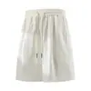 Shorts Esportivos de Basquete Estilo Verão Novos para Homens, Calças Finas de Secagem Rápida com Toque Gelado, Shorts Casuais Largos de Cinco Pontos
