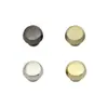 Clavos de Pie para Bolsas, Hebillas Decorativas Planas de Metal, Clavos de Pie Redondos con Tornillo, Hebillas de Accesorios para Ropa, Clavos de Pie con Tornillo para Base de Bolsas