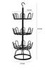 Artefacto para secar zapatos de ensamblaje de dormitorio, tendedero de zapatos de hierro tipo piso para balcón exterior, zapatero multifuncional para colgar en la pared