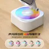 Soporte para Teléfono Móvil, Altavoz Bluetooth, Caja de Música Tres en Uno, Luces Geniales, Volumen Alto, Altavoz de Escritorio Ajustable y Giratorio