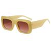 Gafas de sol de montura pequeña, sencillas y cuadradas, nuevas gafas de sol para hombres y mujeres, gafas de espectáculo callejero, generación de colores dulces