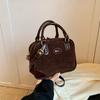 Bolso Boston popular de este año, bolso de axila de gran capacidad para mujer, nuevo bolso de hombro tipo almohada retro mate para mujer 2024