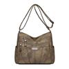 Bolso especial transfronterizo para mujer nuevo simple de gran capacidad bolso bandolera de hilo bordado coreano para mujeres de mediana edad madre
