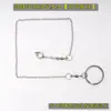 Tobillera de acero inoxidable para loro myn piel de tigre peonía Xuanfeng ocho hermano pájaro GE soporte para pájaros tobillera abierta atada suministros para pájaros electrodoméstico