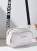 Bolso para Mujer 2023 Nuevo Acolchado Bordado Etiqueta S Cinta Bolso Cruzado tipo Cámara Casual para Teléfono Móvil Pequeño