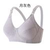 24 Novo sutiã confortável Changhua respirável empurrar para cima meia-idade e idosos fivela para trás plus size cueca fina algodão Copa sem sutiã de anel de aço