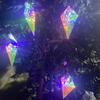 Decoración navideña nueva transfronteriza Luces navideñas Colgante de cono de hielo Accesorios de decoración navideña creativos Iluminación