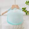 Babero para Bebé Impermeable y Resistente a las Manchas Silicona Suplemento Alimenticio Bolsillo para Arroz Súper Suave Bebé Portátil Babero para Niños Artefacto Anti-Suciedad