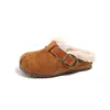 Pantuflas de Algodón con Forro de Felpa para Niñas con Suelas Suaves, Zapatos de Felpa, Nuevo Estilo Otoño e Invierno 2025, Zapatos Grandes de Algodón con Forro de Felpa, Mocasines Cálidos