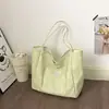 Bolso Tote de Estilo Coreano de Moda Color Dopamina con Lunares Bolso de Mano Simple Fresco Estudiante Fiesta Vacaciones Compras Bolso de Hombro Único