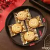 Bolsa de embalaje original con forma de copo de nieve crujiente, bolsa de lujo para galletas, bolsas de embalaje navideñas, bolsas para máquinas de alimentos, bolsas para hornear.