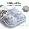 Molde de Bola de Gelo, Grande Capacidade, Bandeja de Gelo de Silicone Doméstica, Congelamento Rápido, Fácil de Soltar, Resistente a Altas e Baixas Temperaturas, Fabricante de Cubos de Gelo, Bonito e Divertido