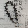 Cadena de Teléfono de Cristal Brillante Cristal de Fresa Moda Simple Lujo Ligero Gama Alta Correa Colgante de Cadena para Cámara Pulsera