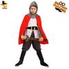 Halloween Menino Criança Cavaleiro Cruzado Medieval Europeu Fantasia de Show Samurai Cosplay Escoteiros