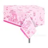 Zb269 Fiesta de Pijamas Rosa Mantel de Pijamas 130*220cm Mantel de Fiesta Pe Mantel de Fiesta
