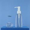 120Ml160Ml Frasco Torre Quadrado Plano Frasco de Óleo de Limpeza Frasco de Loção Hidratante Corporal Infantil Frasco de Óleo de Chá
