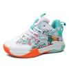 Zapatillas de Baloncesto para Niños Niños 2026 Primavera/Otoño Nuevas Profesionales Estudiante Entrenamiento Niños Antideslizantes Zapatos Deportivos Niños Zapatos de Balón