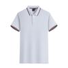 Polo estampado personalizado logotipo campaña publicidad camisa cultural equipo manga corta overol ropa de trabajo personalizada bordado