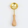 Selo de Fogo Pontual Transfronteiriço Cabo Selo de Fogo Fornalha para Derreter Cera de Fogo Colher para Derreter Cera Conjunto de Três Peças Acessórios para Selo de Fogo