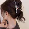 Estilo Novo de Verão Plissado Fashionável High-End Presilha de Laço Grampo de Cabelo Doce Presilha de Tubarão Acessórios de Cabelo na Parte de Trás da Cabeça Promoção Especial