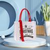 Bolsa Tote de Lona com Fita, Logo Personalizado, Bolsa de Mão de Lona Lisa, Bolsa de Lona de Publicidade de Alta Qualidade com Laminação 3D