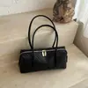 26 bolsos tejidos nuevos de alta calidad, bolsos tipo bowling, bolsos de axila versátiles y de moda de gran capacidad, bolsos de hombro