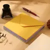 Sobres Cuadrados Estilo Europeo de Papel Perlado de Colores de 210g en Stock del Fabricante, Suministro Transfronterizo de Amazon, Personalización con Estampado en Caliente