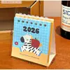 Calendario de Bendiciones con Pan de Oro 2026 Año Nuevo Chino Calendario Creativo Publicitario para Empresas Estilo Chino Tarjeta de Bendición Hogar