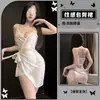Atractivo matutino, lencería sensual, camisola, qqny, coqueto, sexy, deseo puro, delgado, juguetón, con cordones, ropa de dormir para mujer
