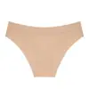 Tanga Invisible de Cintura Media Transpirable para Mujer, Ropa Interior Deportiva Sexy con Corte en V para Yoga