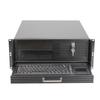 Hengyu 4U-420C Chasis de Servidor para Control Industrial Integrado con Teclado y Mouse, Pantalla LCD y Discos Duros Intercambiables en Caliente