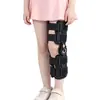 Rodillera de fijación para articulación de rodilla de niños para tibia y peroné de la extremidad inferior, fijador de rodilla de rehabilitación postoperatoria de menisco de rodilla de la pierna