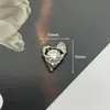 Industria Pesada Sentido de Alto Grado Aleación Amor Accesorios Diamante Rosa Dulce Fresco Estilo Joyería Personalizada Funda para Teléfono Móvil Agujero para Pasador Decoración para Zapatos