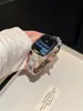 Pulseira de Metal Zircônia Cobre com Pontos de Estrela Adequada para Apple Watch iWatch 12ª Geração 11/10